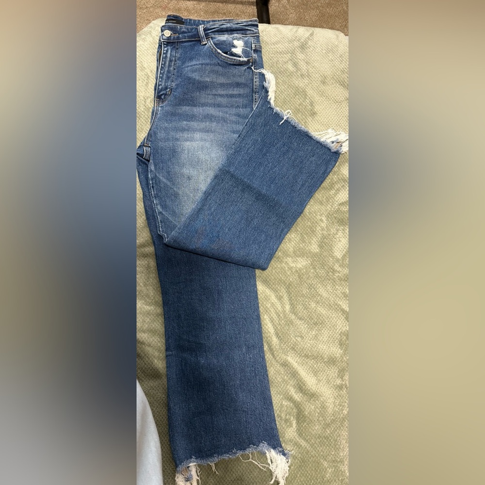Flying Monkey Cropped Jeans